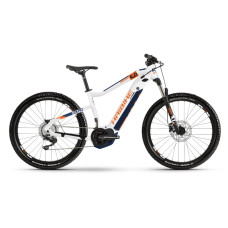 Велосипед Haibike SDURO HardSeven 5.0 i500Wh 10 s. Deore 27.5", рама L, бело-оранжево-синий, 2020 (арт 4540030048)